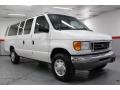 Oxford White 2004 Ford E Series Van E350 Super Duty XLT 15 Passenger Exterior