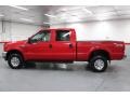 2001 Red Ford F350 Super Duty XLT Crew Cab 4x4  photo #11