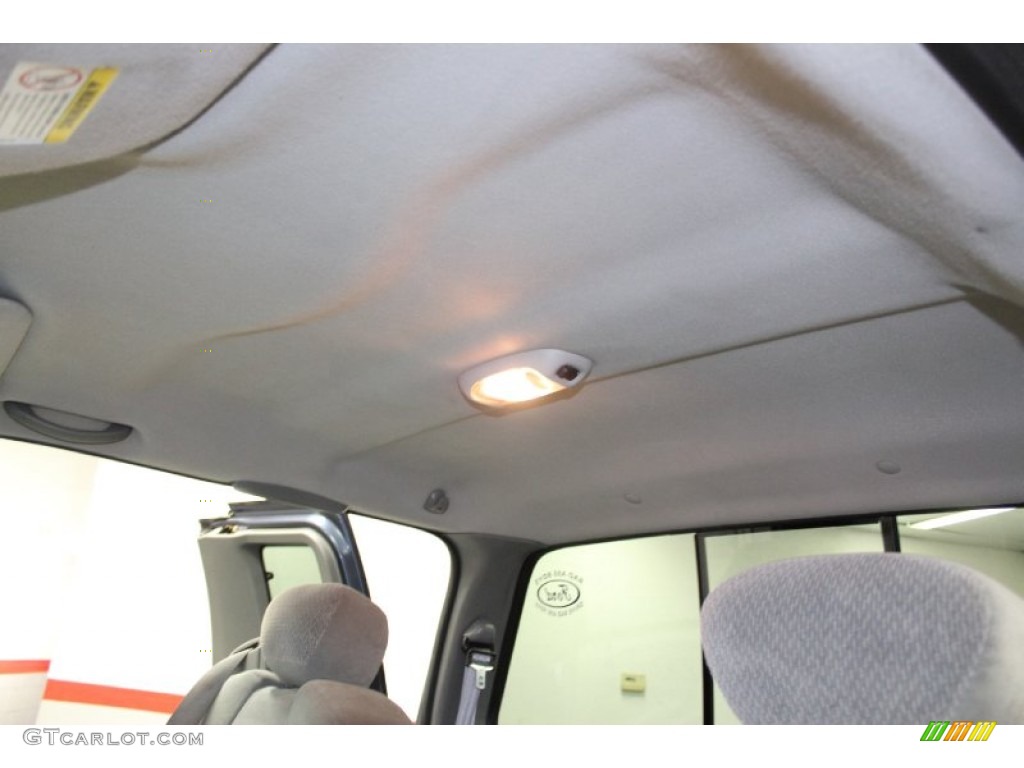 2004 F350 Super Duty XLT SuperCab 4x4 - Medium Wedgewood Blue Metallic / Medium Flint photo #66