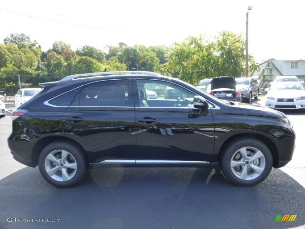 2013 RX 350 AWD - Obsidian Black / Saddle Tan/Espresso Birds Eye Maple photo #5