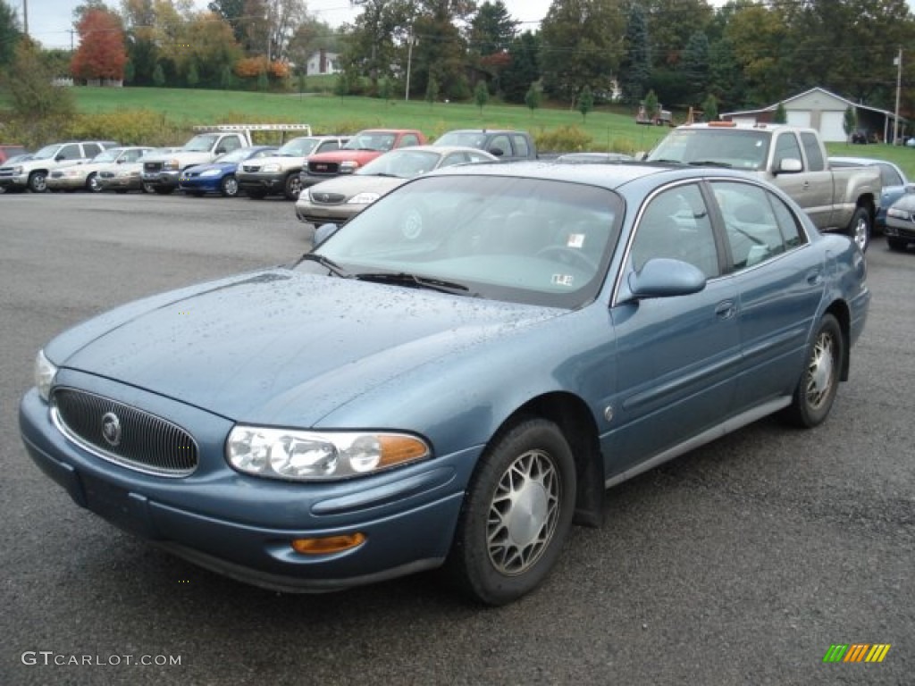 2002 LeSabre Limited - Titanium Blue Metallic / Medium Gray photo #3