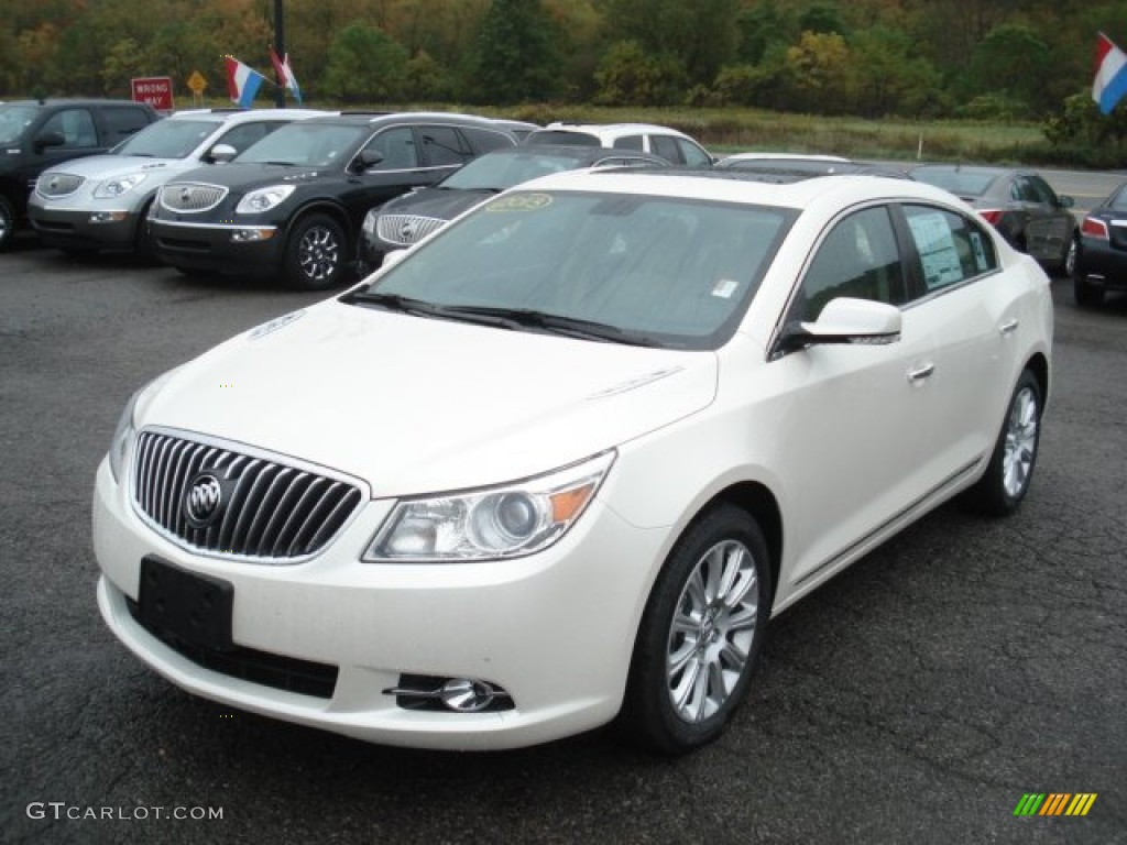 White Diamond Tricoat 2013 Buick LaCrosse FWD Exterior Photo #71624018