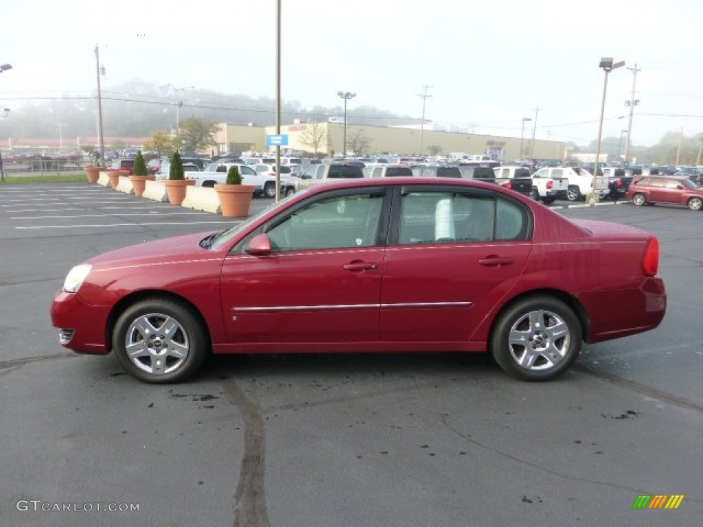 2006 Malibu LT V6 Sedan - Sport Red Metallic / Ebony Black photo #6