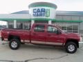 2007 Sport Red Metallic Chevrolet Silverado 2500HD LT Crew Cab 4x4  photo #24