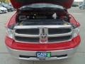 2012 Flame Red Dodge Ram 1500 SLT Quad Cab 4x4  photo #4