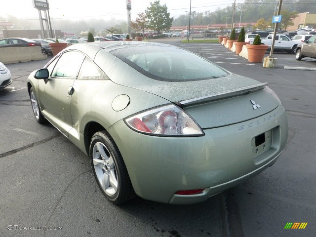 2008 Eclipse GS Coupe - Optimist Green Metallic / Dark Charcoal photo #5
