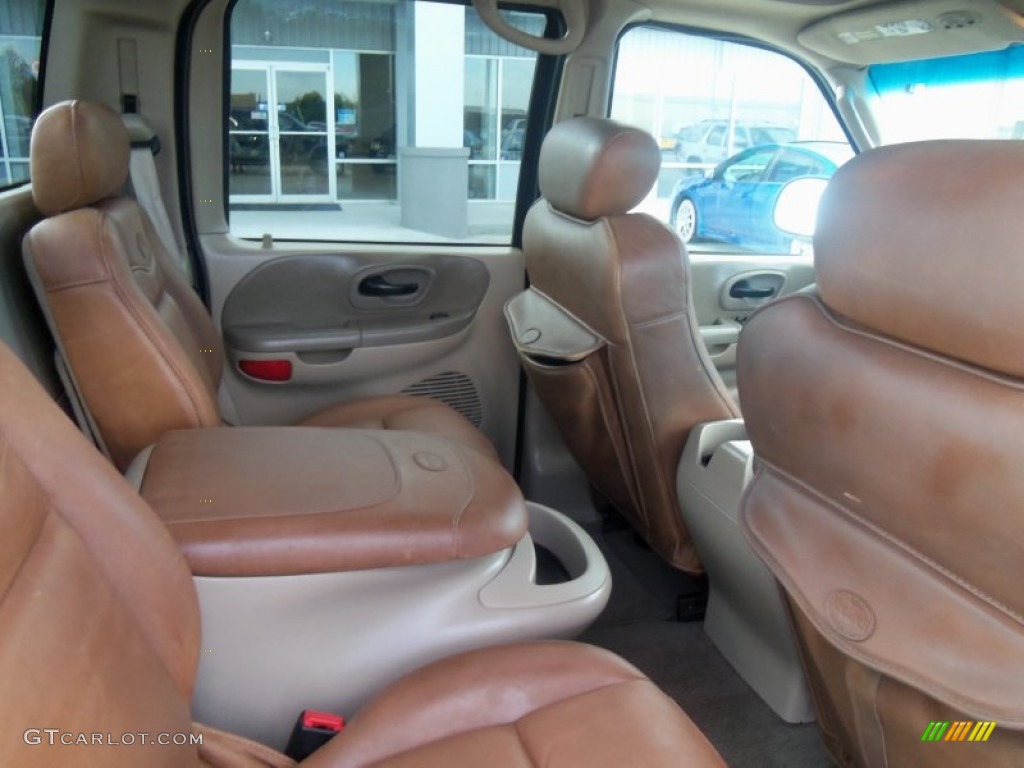 2002 F150 King Ranch SuperCrew 4x4 - Charcoal Blue Metallic / Castano Brown Leather photo #19