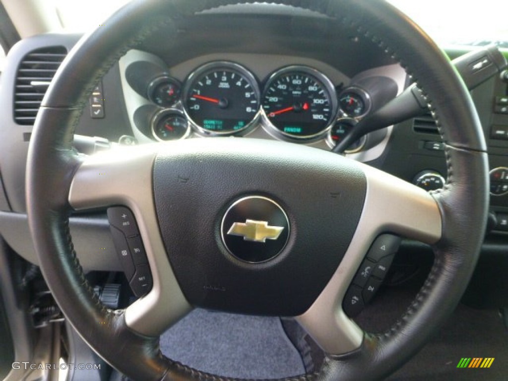 2011 Silverado 1500 LT Extended Cab 4x4 - Mocha Steel Metallic / Ebony photo #17