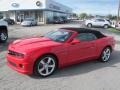 2012 Victory Red Chevrolet Camaro SS Convertible  photo #2