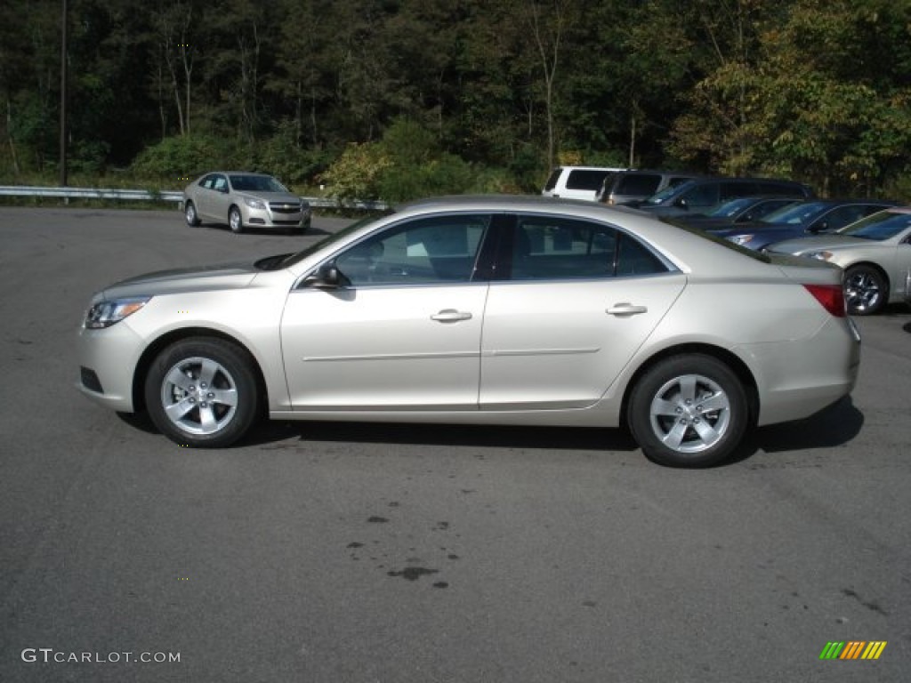 2013 Malibu LS - Champagne Silver Metallic / Jet Black/Titanium photo #5