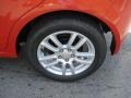 2013 Inferno Orange Metallic Chevrolet Sonic LT Hatch  photo #9