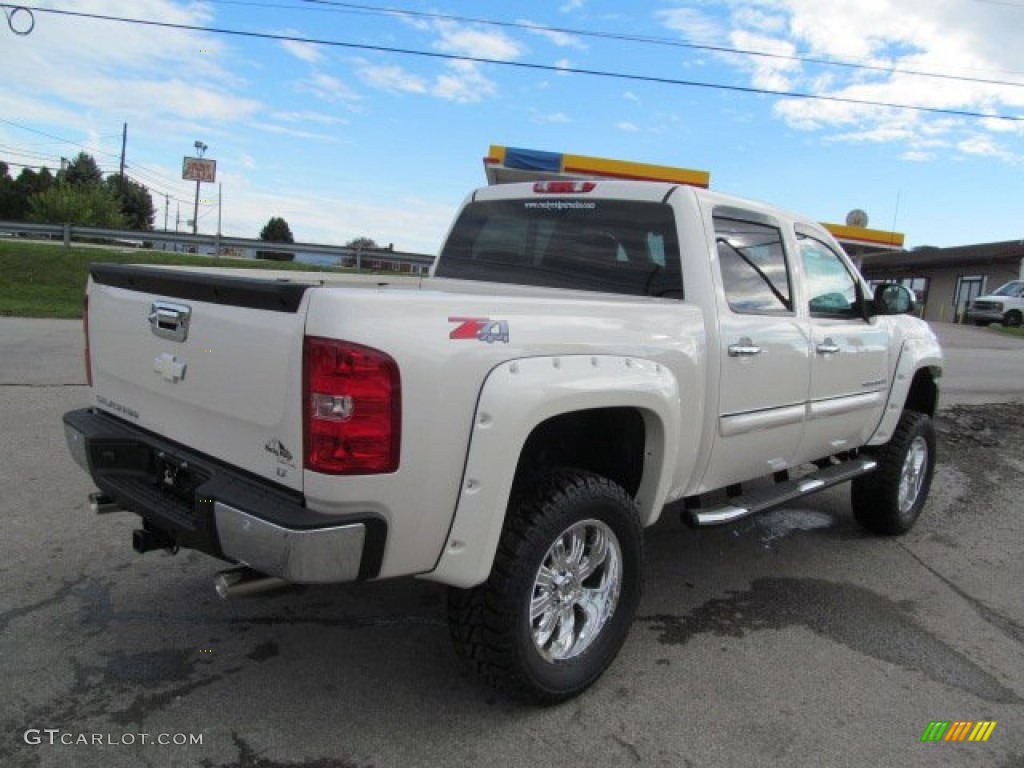 2013 Silverado 1500 LT Crew Cab 4x4 - White Diamond Tricoat / Ebony photo #12