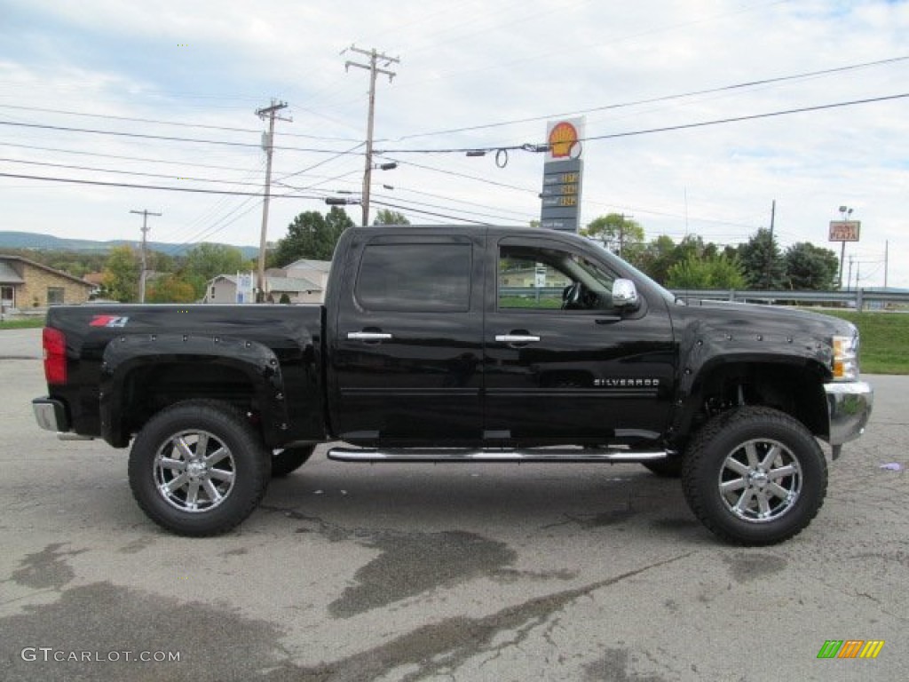 2013 Silverado 1500 LT Crew Cab 4x4 - Black / Ebony photo #13