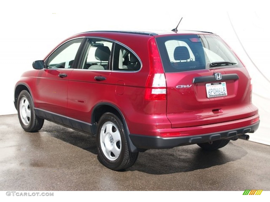 2011 CR-V LX - Tango Red Pearl / Black photo #2