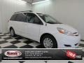 2007 Arctic Frost Pearl White Toyota Sienna LE  photo #1