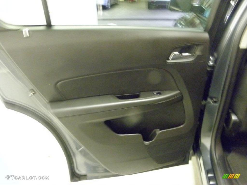 2010 Equinox LT - Cyber Gray Metallic / Jet Black photo #13