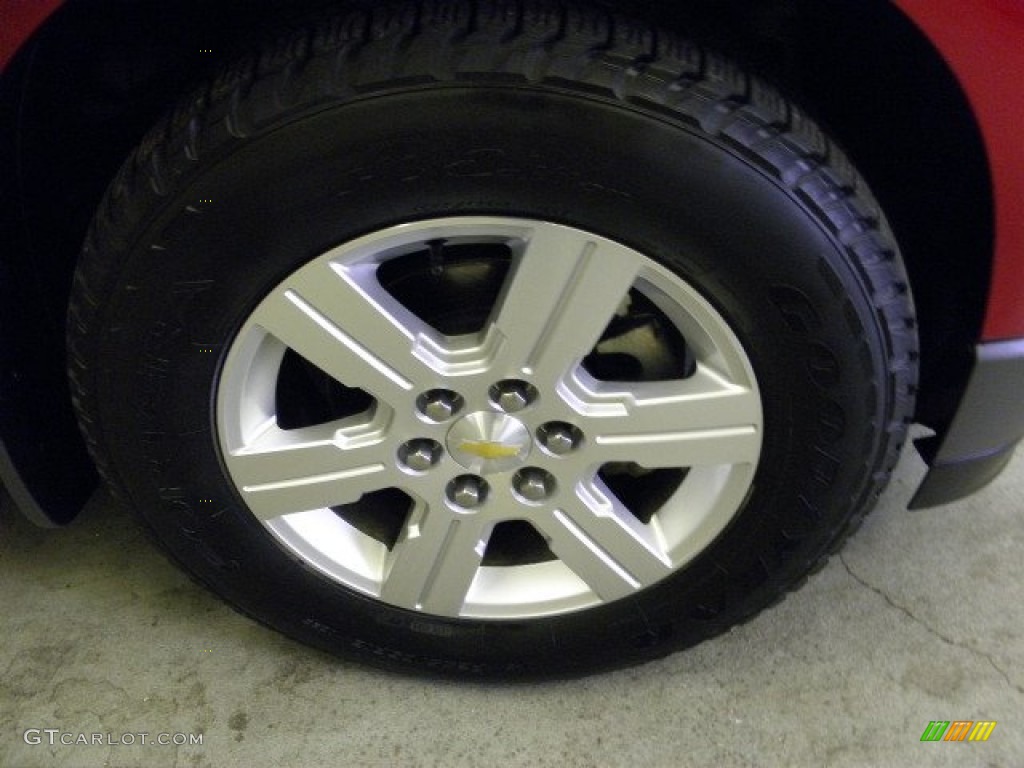 2012 Traverse LT AWD - Crystal Red Tintcoat / Dark Gray/Light Gray photo #5