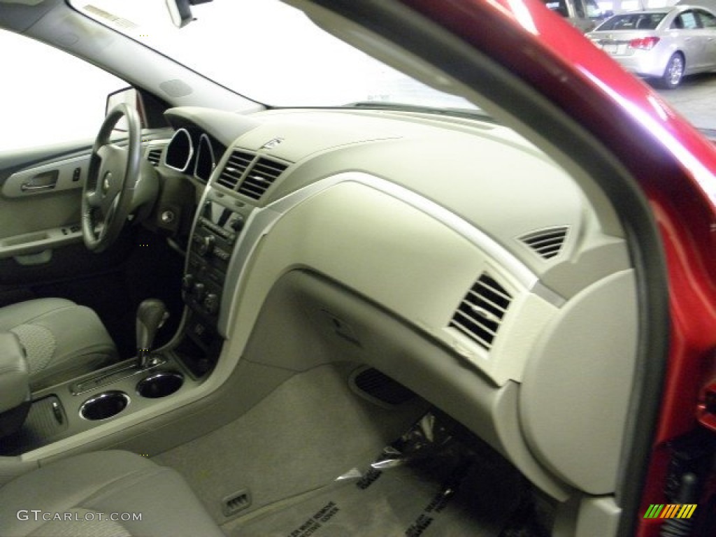 2012 Traverse LT AWD - Crystal Red Tintcoat / Dark Gray/Light Gray photo #7