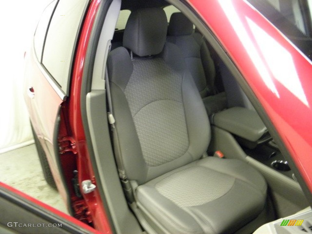 2012 Traverse LT AWD - Crystal Red Tintcoat / Dark Gray/Light Gray photo #8