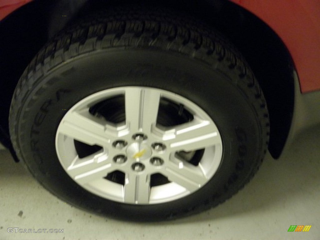 2012 Traverse LT AWD - Crystal Red Tintcoat / Dark Gray/Light Gray photo #13