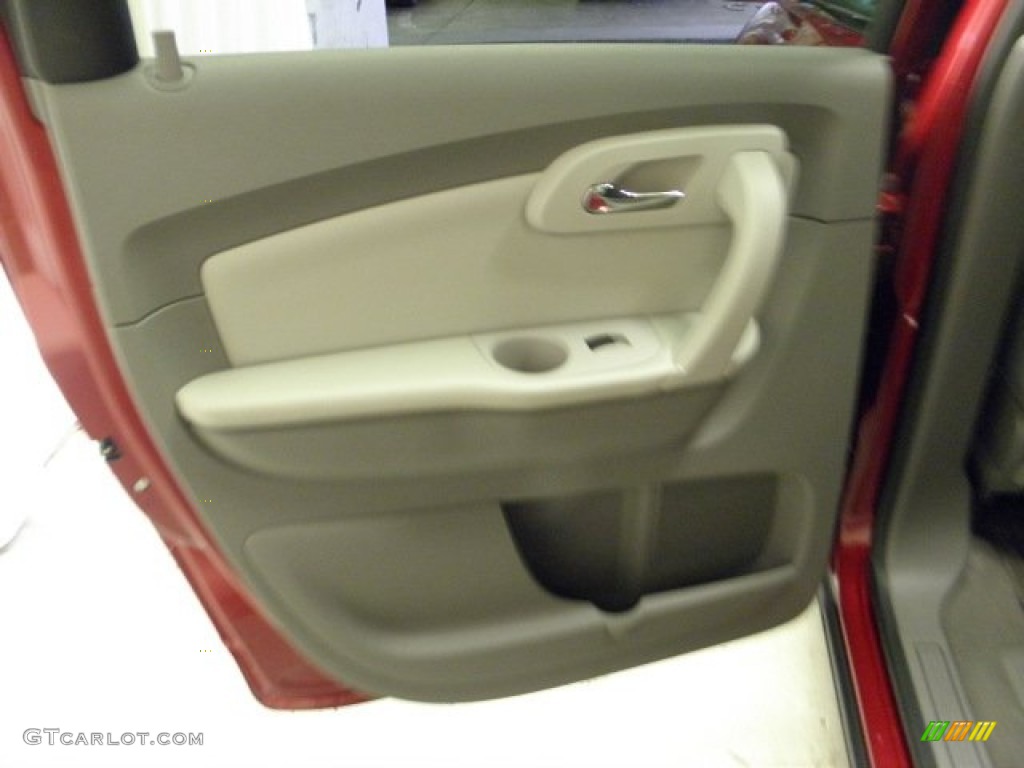 2012 Traverse LT AWD - Crystal Red Tintcoat / Dark Gray/Light Gray photo #14