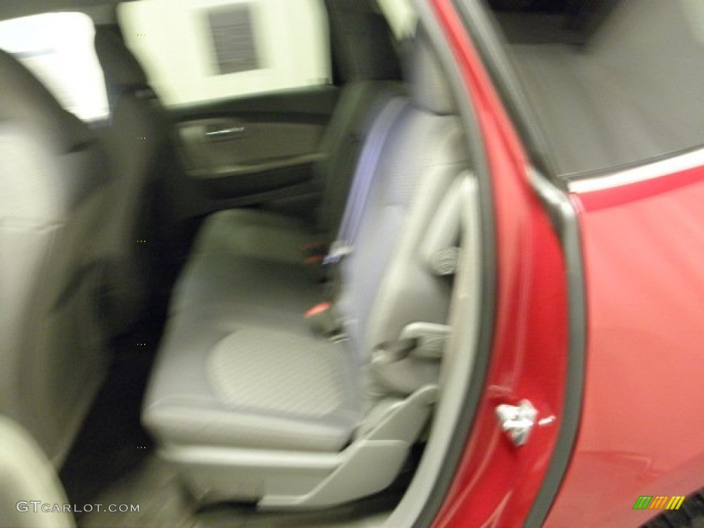2012 Traverse LT AWD - Crystal Red Tintcoat / Dark Gray/Light Gray photo #15