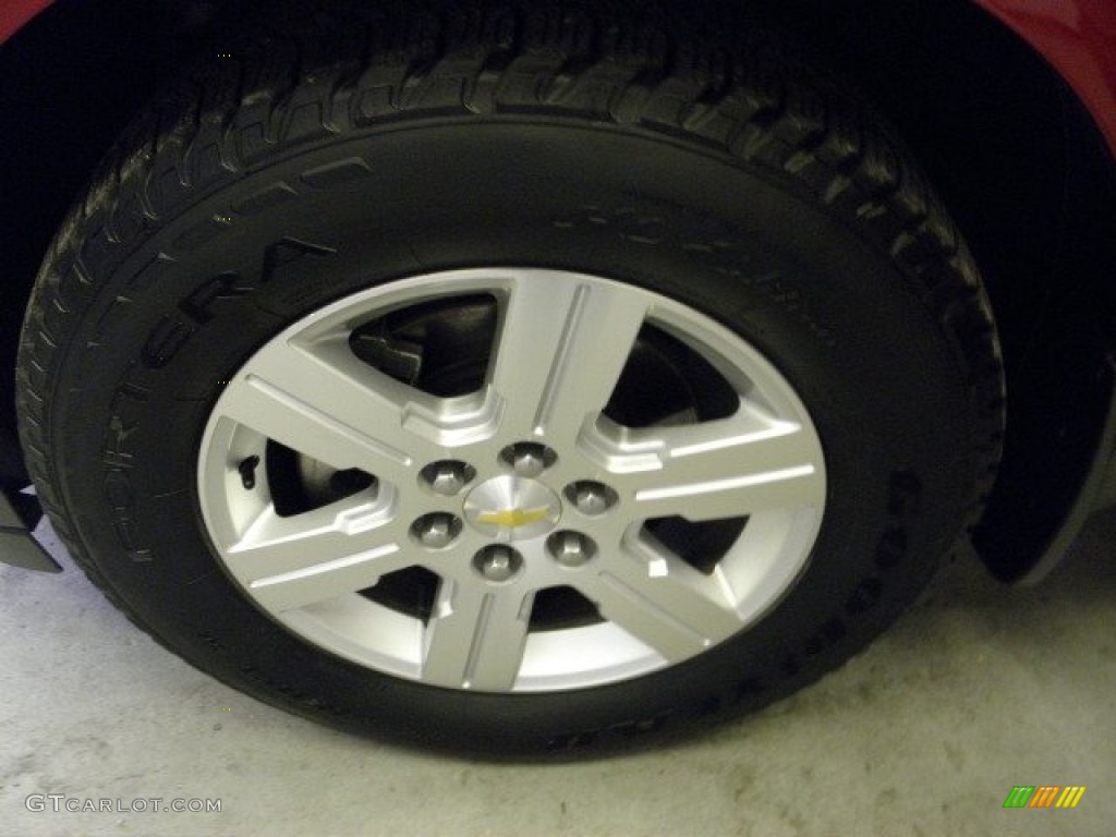 2012 Traverse LT AWD - Crystal Red Tintcoat / Dark Gray/Light Gray photo #26