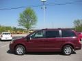 2008 Deep Crimson Crystal Pearlcoat Chrysler Town & Country Touring  photo #2