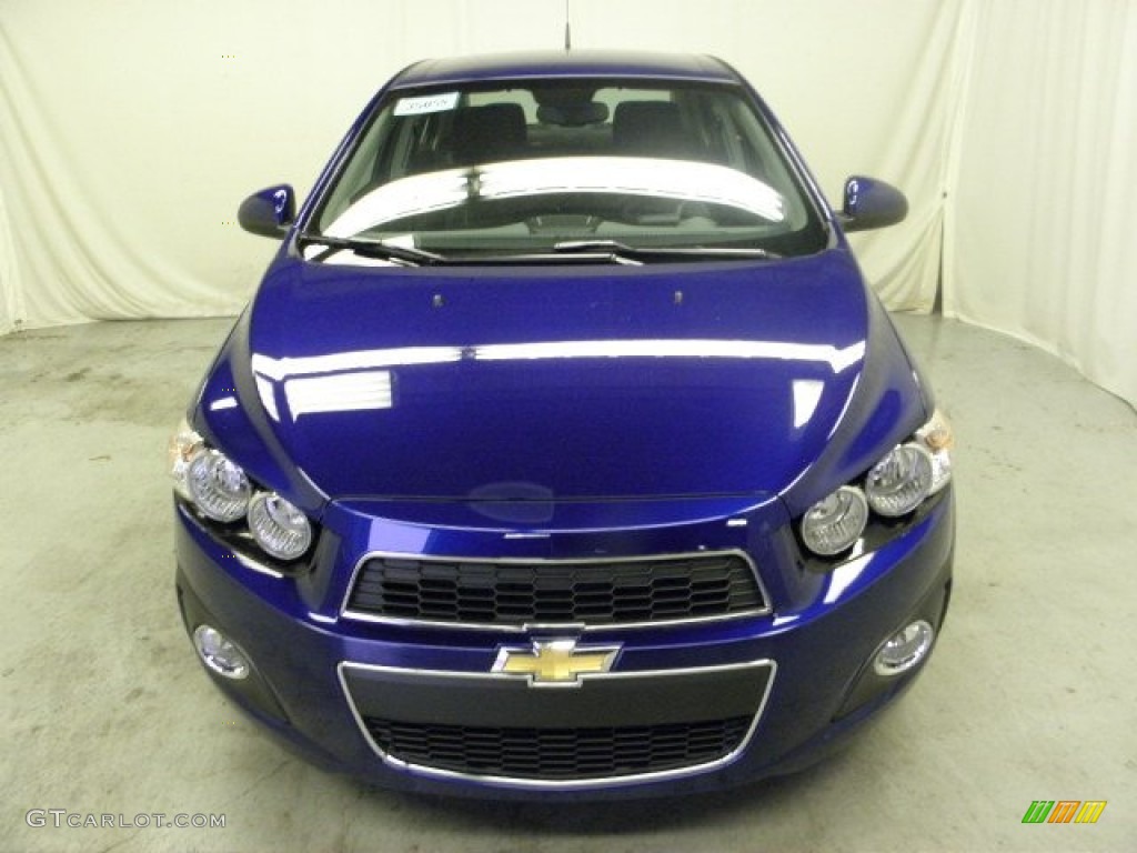 Blue Topaz Metallic 2013 Chevrolet Sonic LT Sedan Exterior Photo #71631817