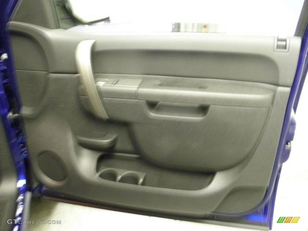 2013 Silverado 1500 LT Extended Cab 4x4 - Blue Topaz Metallic / Ebony photo #6