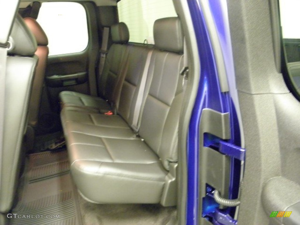 2013 Silverado 1500 LT Extended Cab 4x4 - Blue Topaz Metallic / Ebony photo #15