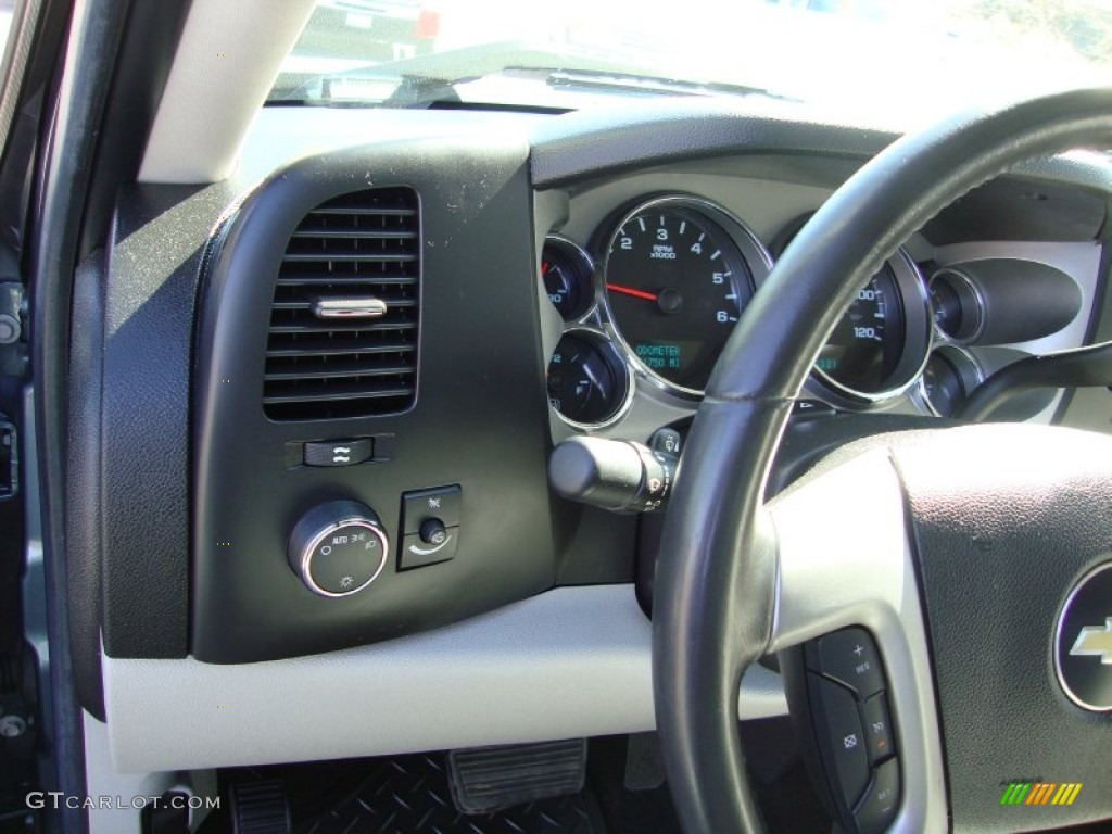 2008 Silverado 1500 LT Crew Cab 4x4 - Blue Granite Metallic / Light Titanium/Ebony Accents photo #11