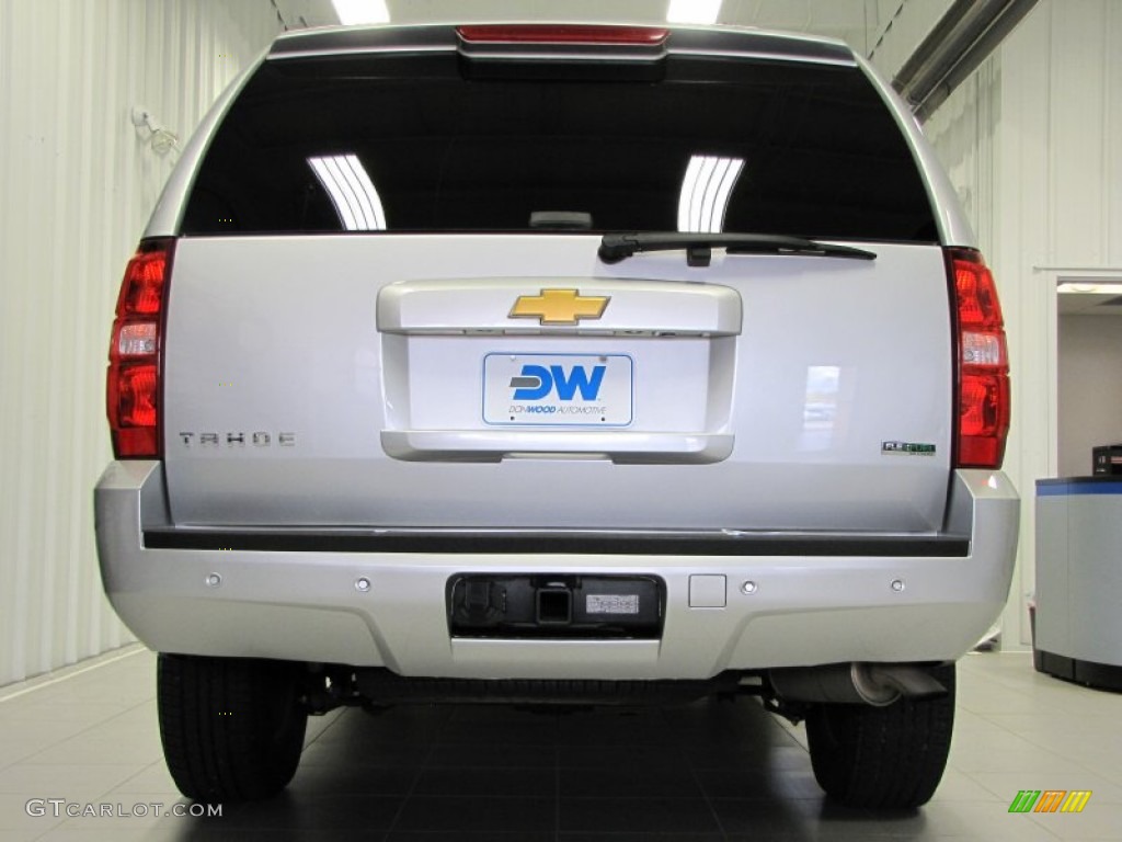 2012 Tahoe LT 4x4 - Silver Ice Metallic / Ebony photo #4