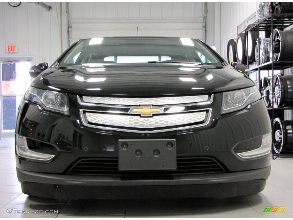 Black 2012 Chevrolet Volt Hatchback Exterior Photo #71632510