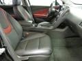 Jet Black/Spice Red/Dark Accents 2012 Chevrolet Volt Hatchback Interior Color