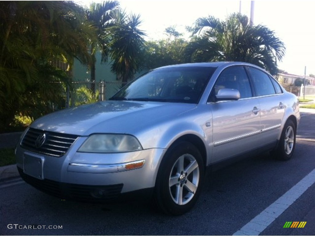 2004 Passat GLX 4Motion Sedan - Blue Silver Metallic / Anthracite photo #1