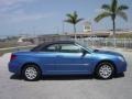 2008 Marathon Blue Pearl Chrysler Sebring LX Convertible  photo #7