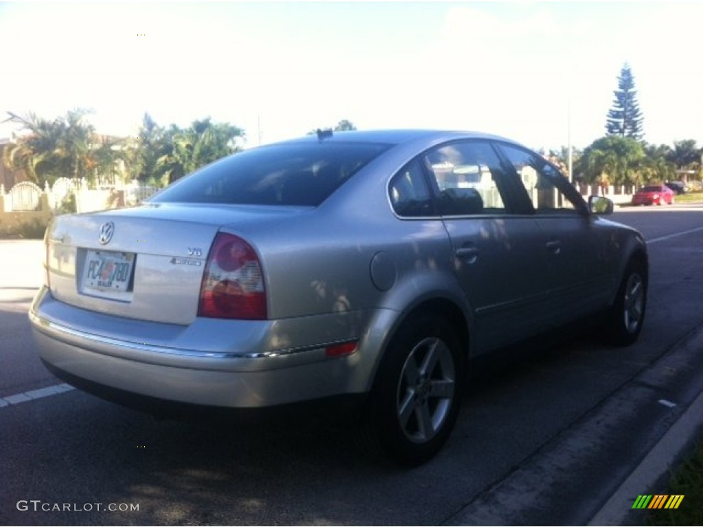 2004 Passat GLX 4Motion Sedan - Blue Silver Metallic / Anthracite photo #3
