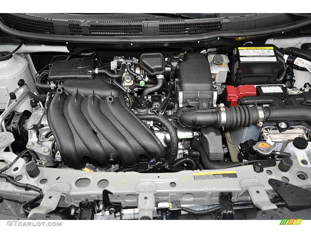 2013 Nissan Versa 1.6 SV Sedan 1.6 Liter DOHC 16-Valve CVTCS 4 Cylinder Engine Photo #71634718