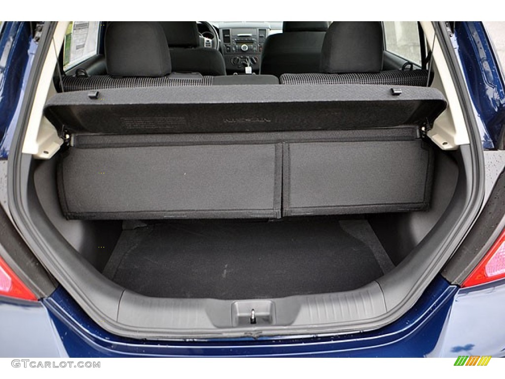2012 Versa 1.8 SL Hatchback - Blue Onyx Metallic / Charcoal photo #6