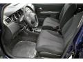 Charcoal 2012 Nissan Versa 1.8 SL Hatchback Interior Color
