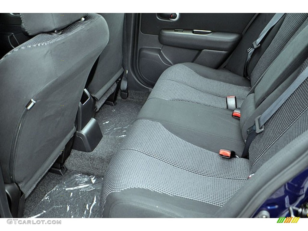 2012 Nissan Versa 1.8 SL Hatchback Rear Seat Photo #71634829