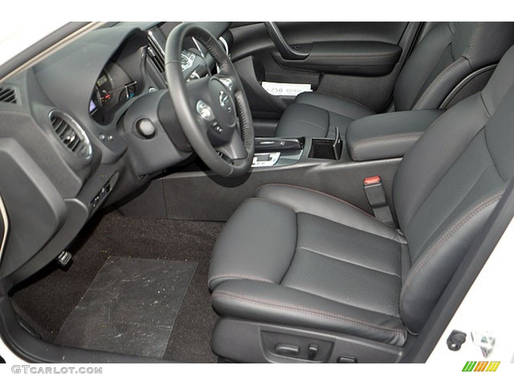 Charcoal Interior 2013 Nissan Maxima 3.5 SV Photo #71635122