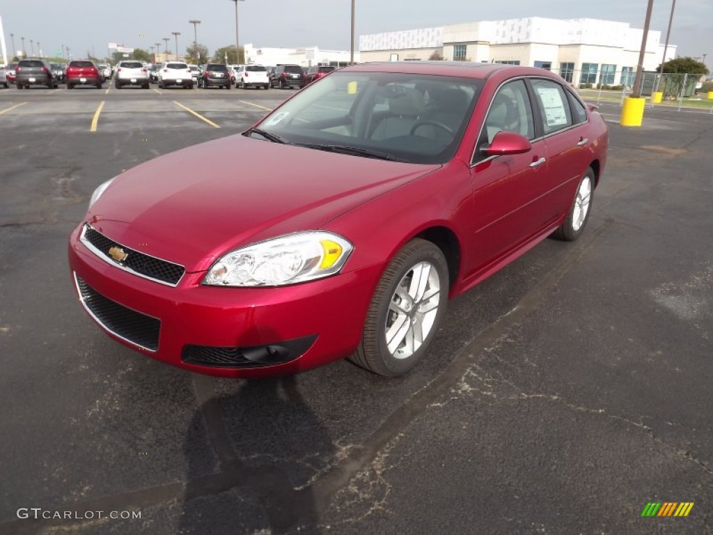 2013 Impala LTZ - Crystal Red Tintcoat / Gray photo #1