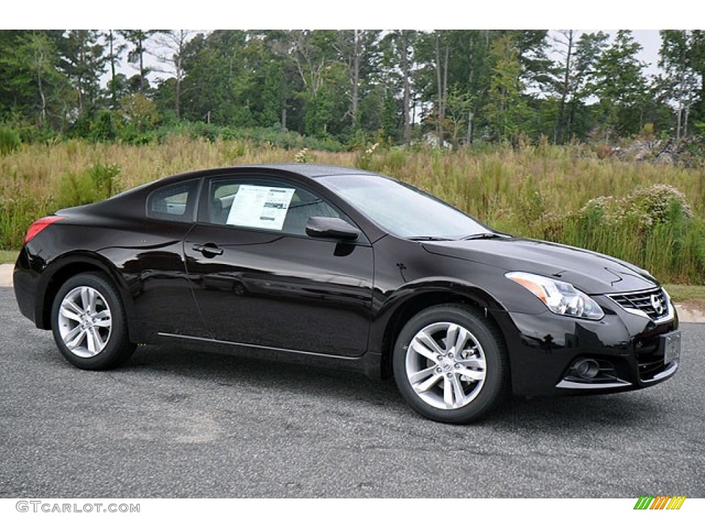 Super Black 2013 Nissan Altima 2.5 S Coupe Exterior Photo #71635414