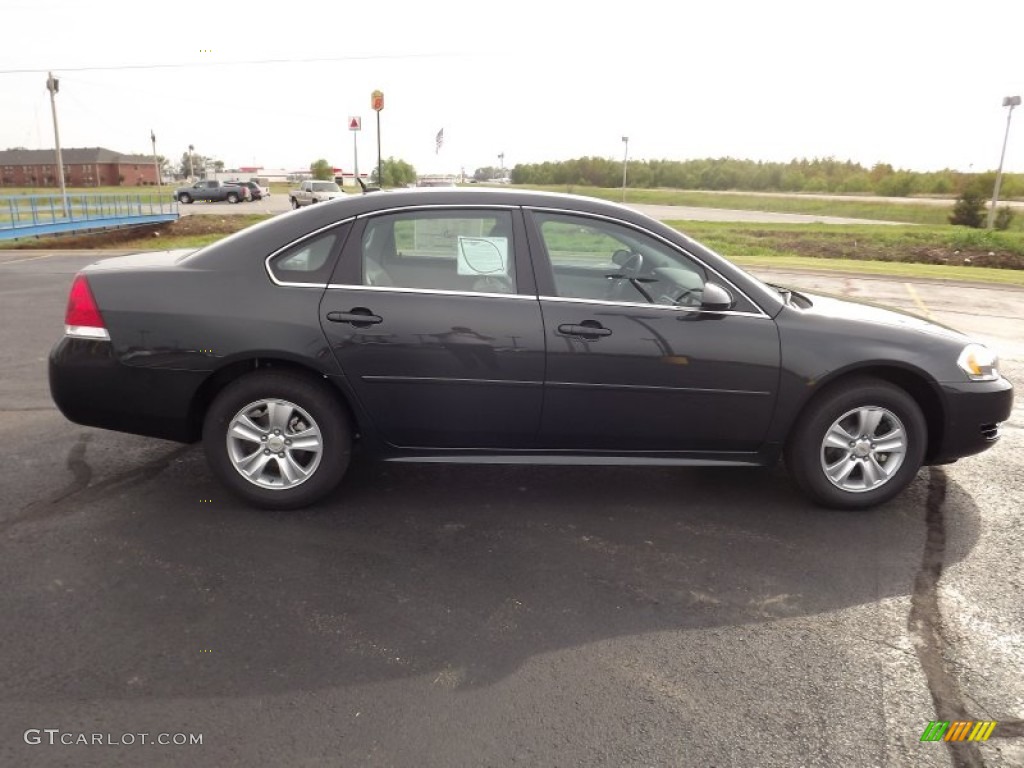 2013 Impala LS - Ashen Gray Metallic / Gray photo #4