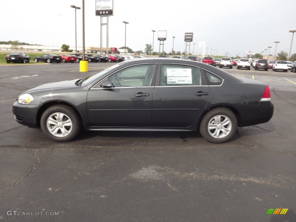 2013 Impala LS - Ashen Gray Metallic / Gray photo #8