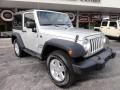 2012 Bright Silver Metallic Jeep Wrangler Sport 4x4  photo #4