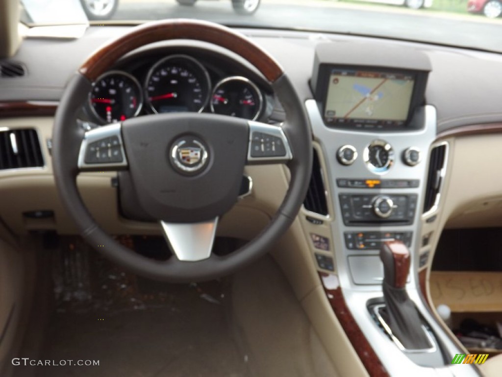 2013 CTS 3.6 Sedan - Summer Gold Metallic / Cashmere/Cocoa photo #9