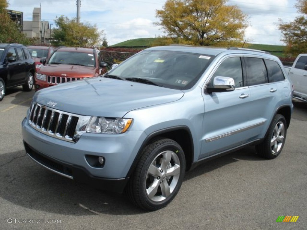 Winter Chill Pearl 2013 Jeep Grand Cherokee Limited 4x4 Exterior Photo #71636914
